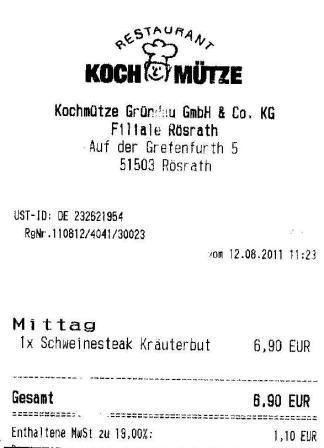 keir Hffner Kochmtze Restaurant